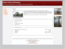 Tablet Screenshot of newcostorage.com